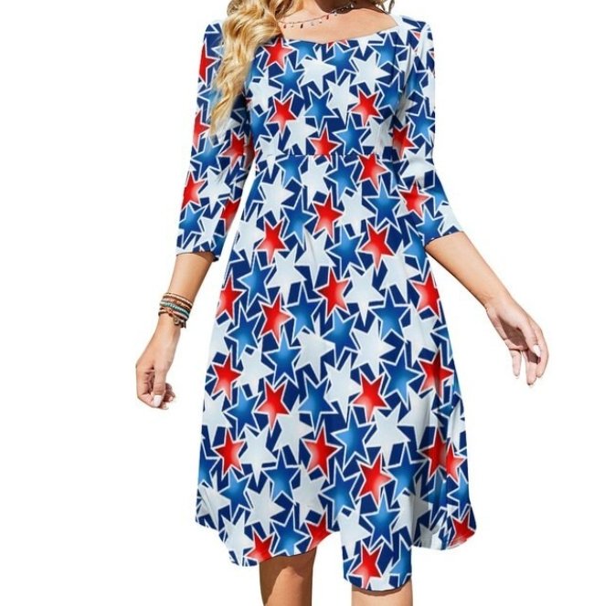 Vestido Mujer Vintage 70s Confeti