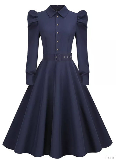 Vestido Ajustado De Los Años 60