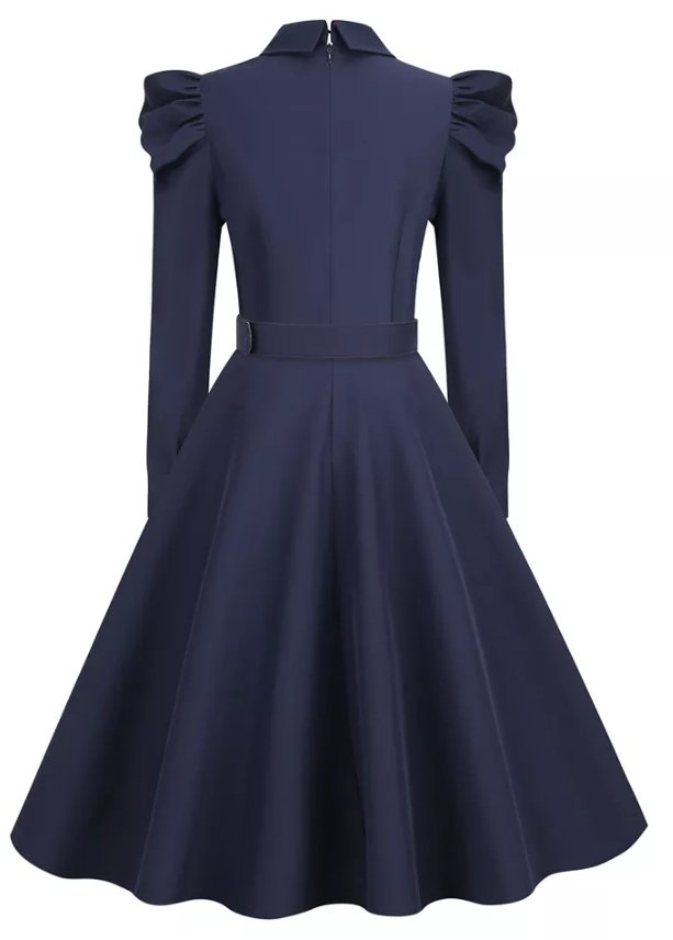 Vestido Ajustado De Los Años 60