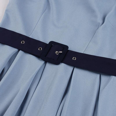 Vestido Años 50 Bicolor