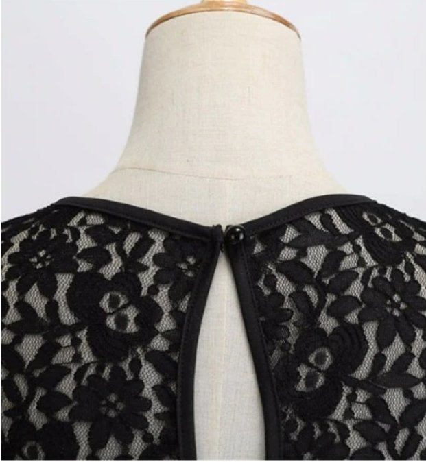 Vestido 50s Flare Morado