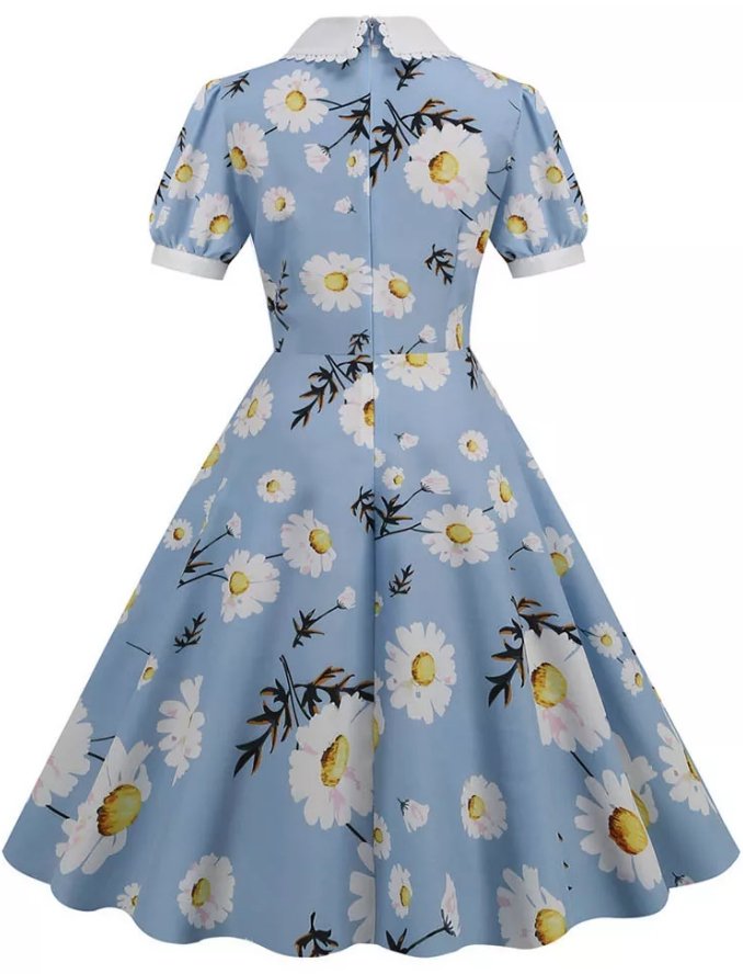 Vestido De La Década De 1950