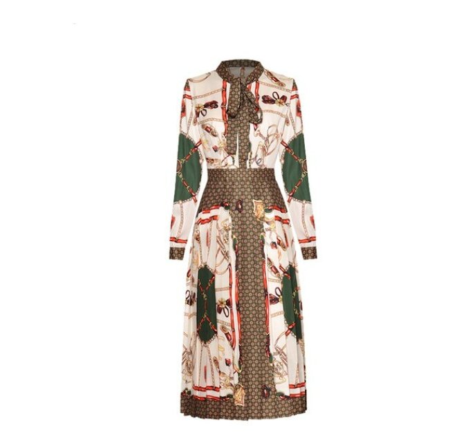 Vestido Midi Vintage Rosa