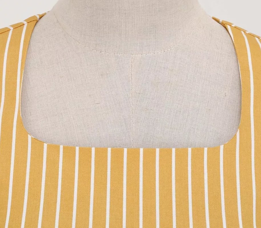 Vestido Retro 50s Amarillo