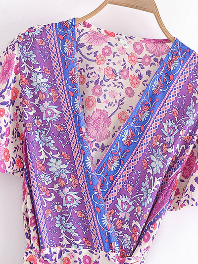 Vestido Romántico Años 70