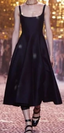 Vestido Azul Marino 40s