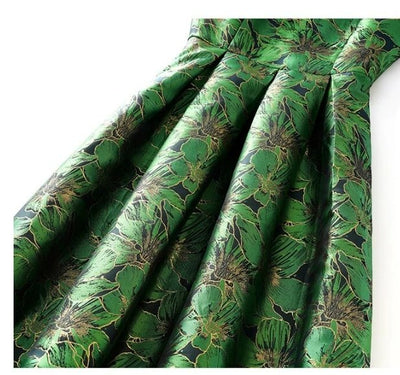 Vestido Vintage Día Verde