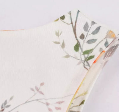 Vestido Largo Vintage 50s Blanco