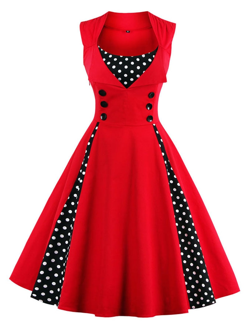 Vestido Rockabilly Retro