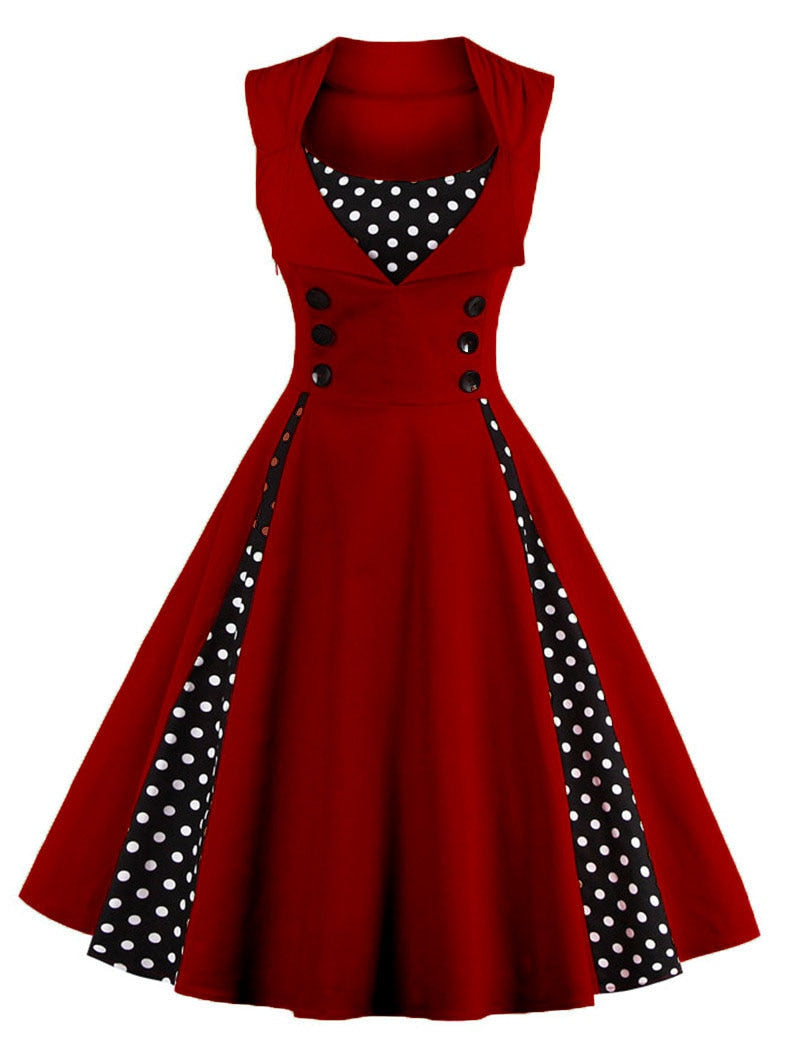 Vestido Rockabilly Retro