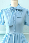 Vestido Vintage 50s Azul