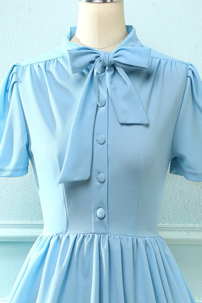 Vestido Vintage 50s Azul