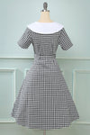 Vestido Swing Vintage 50s Cuadros