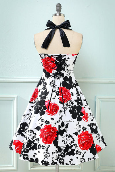 Vestido Estampado Floral Vintage