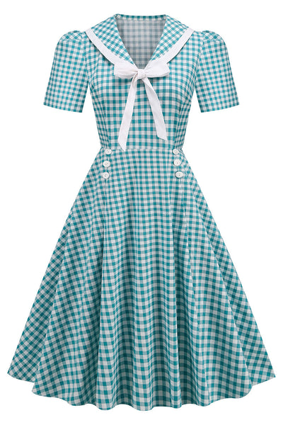 Vestido Vintage Con Pajarita