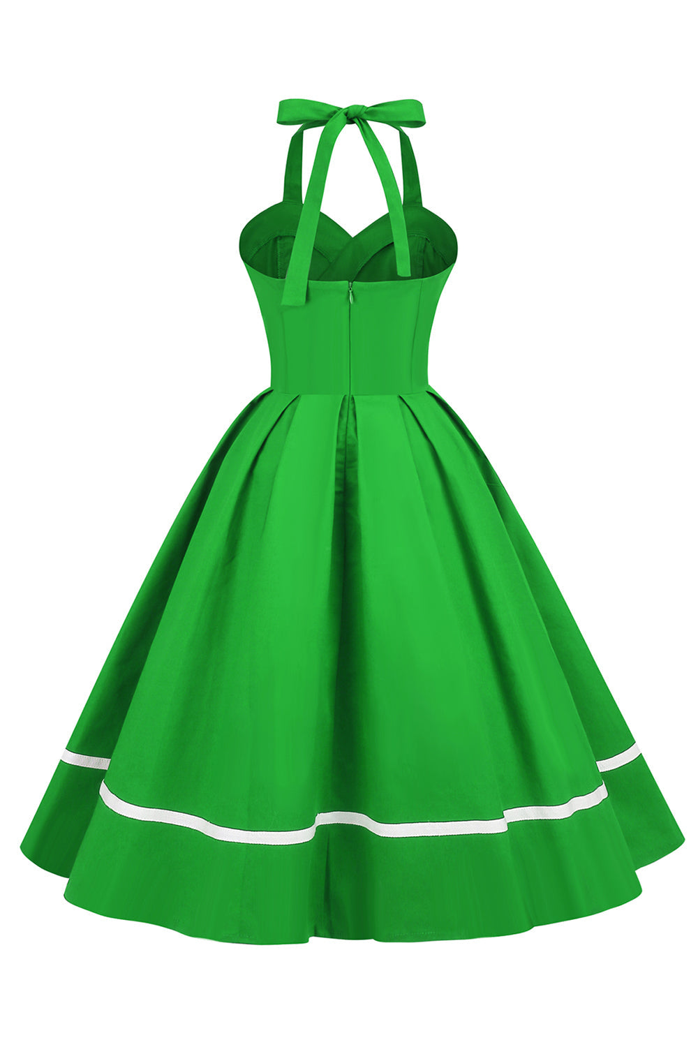 Vestido Pin Up Vintage 50s Escote V