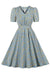 Vestido Trapecio Estampado Floral Años 50