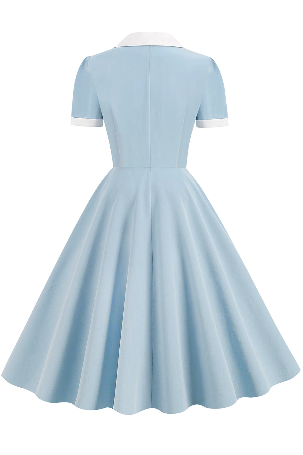 Vestido De Columpio Vintage Casual