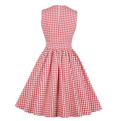 Vestido Rockabilly Vichy