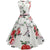 Vestido De Flores De La Vendimia