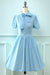 Vestido Vintage 50s Azul