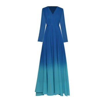 Vestido Azul Vintage 40s
