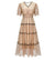 Vestido Champán Vintage Años 40