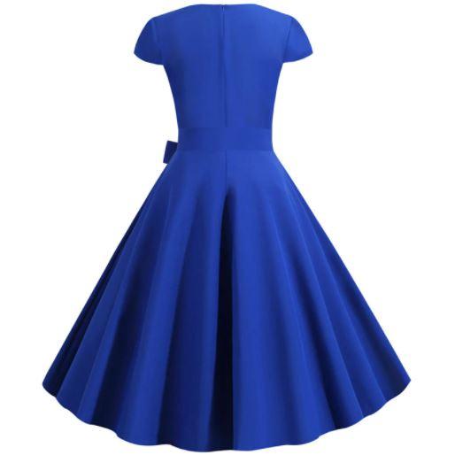 Vestido Vintage 50s Azul