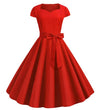 Vestido Rojo Vintage 50s