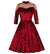 Vestido 60s Vintage Burdeos