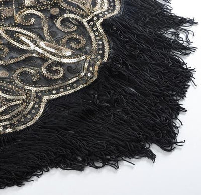 Mantón De Gatsby Dorado