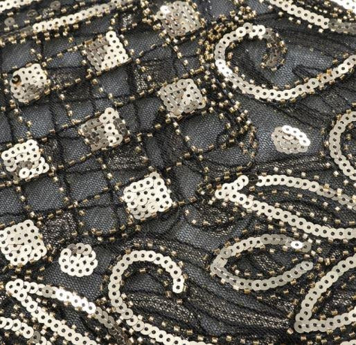 Mantón De Gatsby Dorado