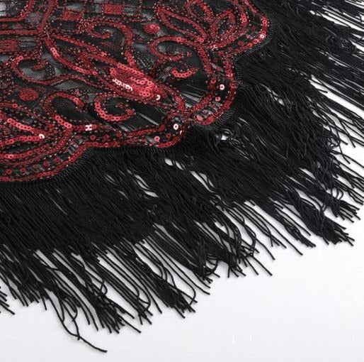 Mantón Gatsby Rojo