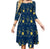 Vestido Midi De Mujer Vintage Años 70
