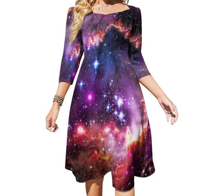 Vestido Mujer 70s Vintage Seventies