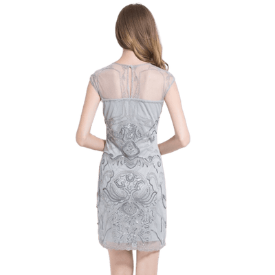 Vestido De Plata De La Vendimia