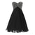 Vestido Vintage Sin Tirantes
