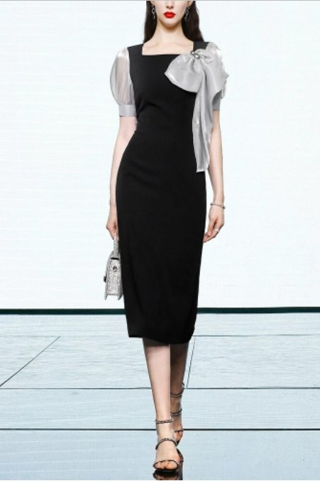 Vestido Vintage Negro Pequeño