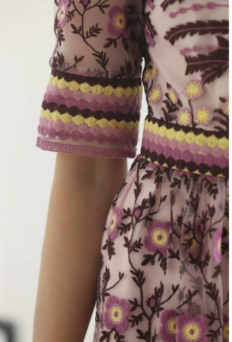 Vestido Vintage Años 40 Petite