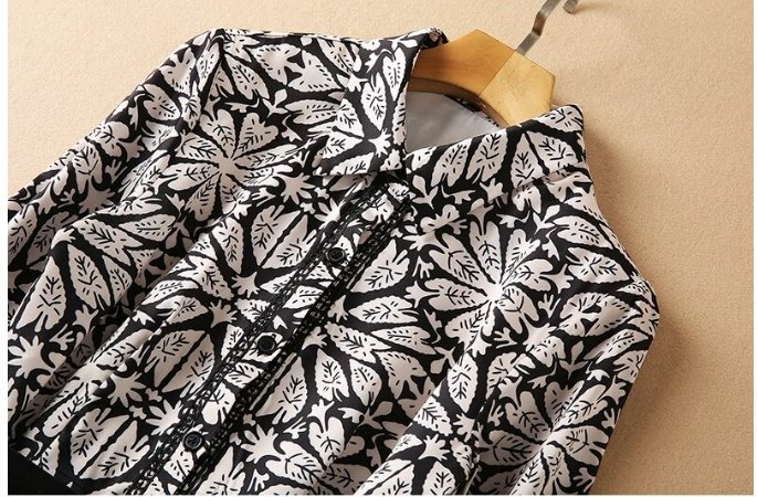 Vestido 40s Flores Negro