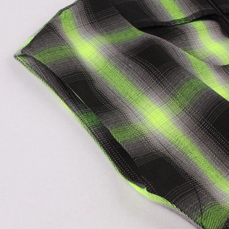 Vestido A Cuadros Vintage Sin Mangas