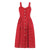 Vestido Lunares 60s Rojo