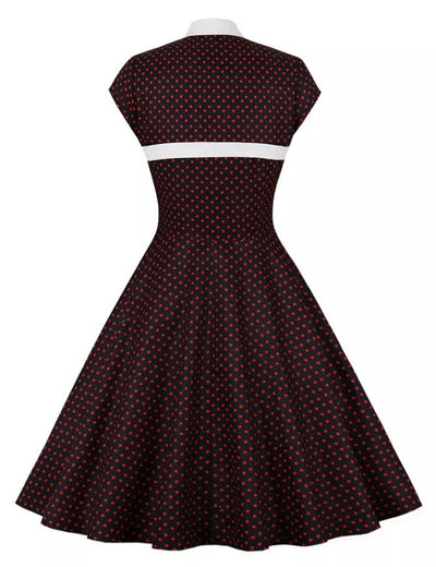 Vestido Americano 50s Negro