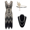 Vestido Gatsby Dorado 20s