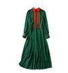 Vestido Verde 30s 40s