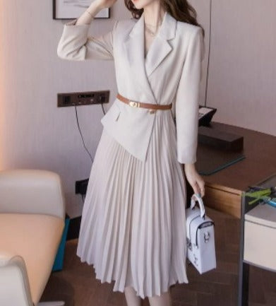 Vestido Blanco Clásico 40s 50s