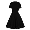 Vestido Negro 50s 60s