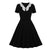 Vestido Negro 50s 60s