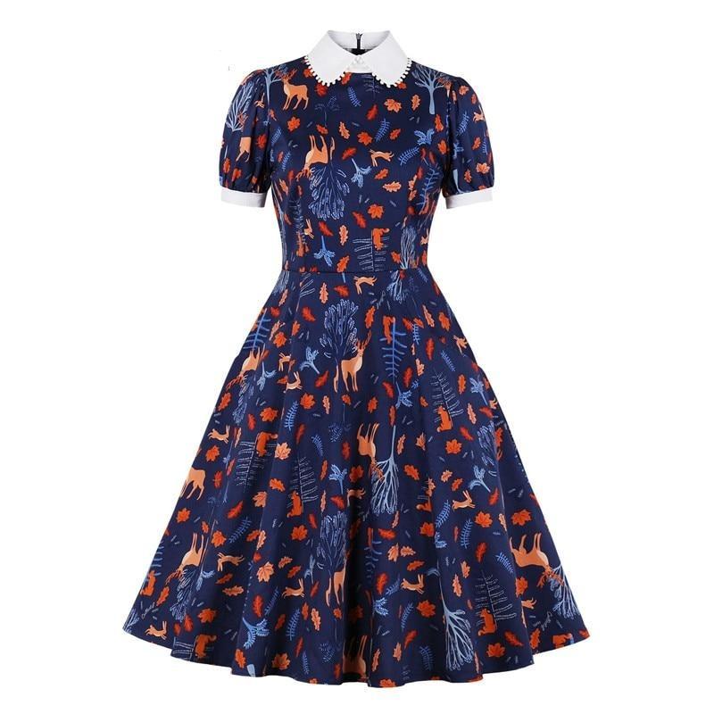 Vestido 50s 60s Para Adulto