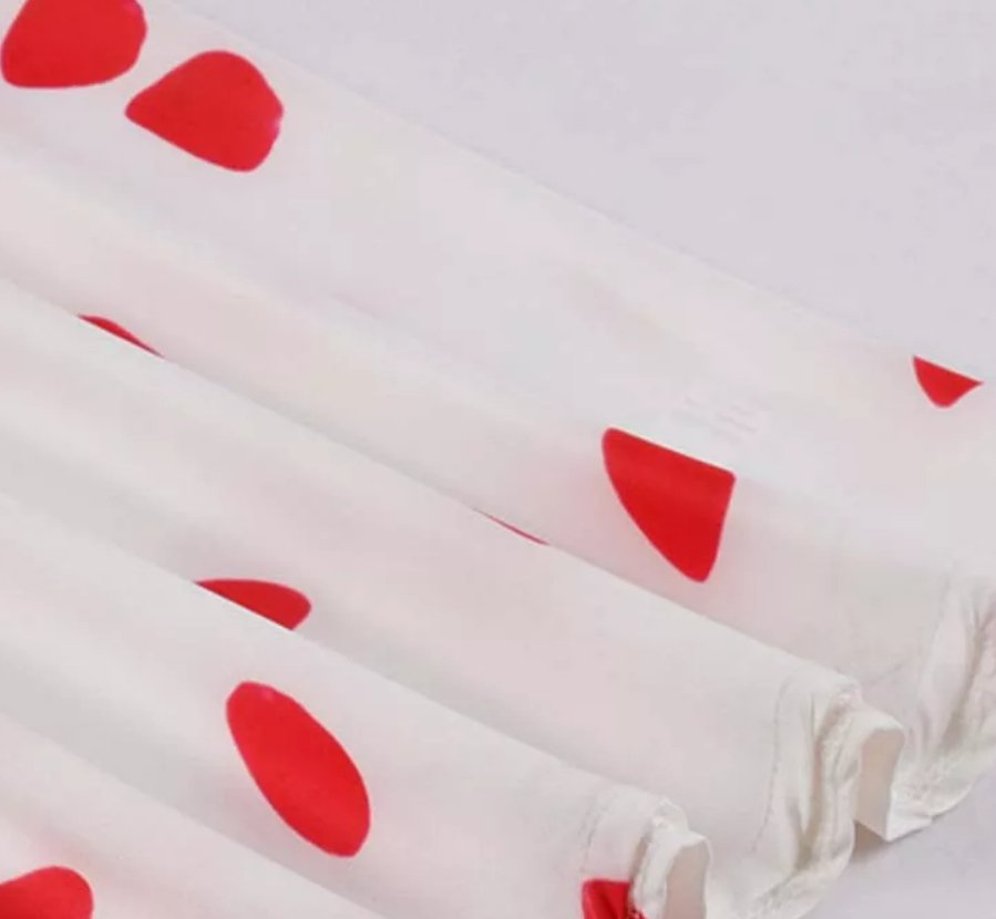 Vestido 50s Con Pétalos